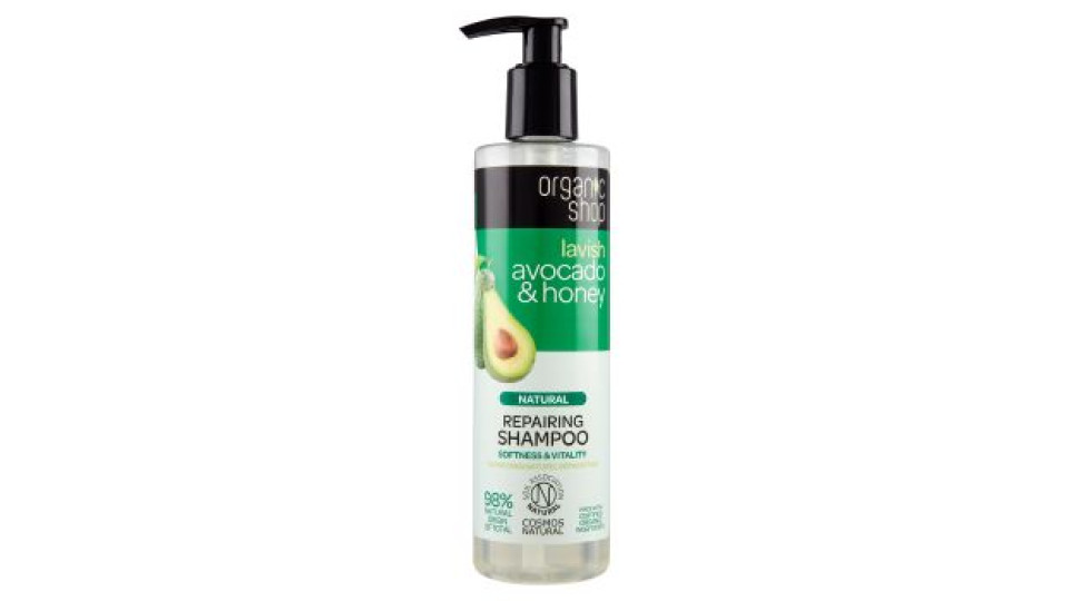 Organic shop, lavish avocado & honey Hair Mask