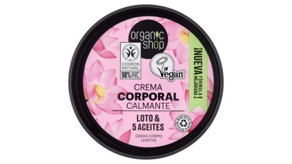 Crema Corpo al fior di Loto biologico & 5 Oli Organic Shop