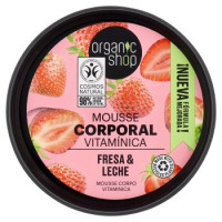 Mousse Corpo alla Fragola biologica & Latte Organic Shop