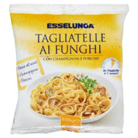 Esselunga, tagliatelle ai funghi con champignon e porcini surgelate