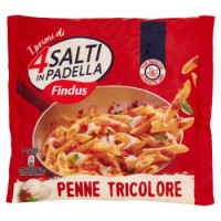 Findus 4 Salti in Padella Penne Tricolore Pomodoro Mozzarella Basilico