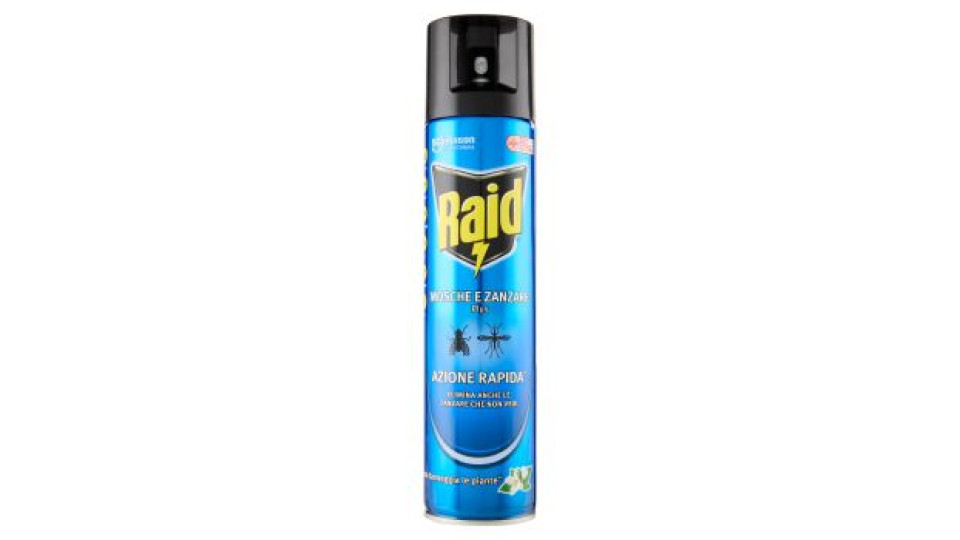 Raid mosche/zanzare spray eucalipto