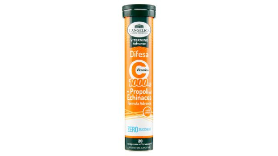 L'Angelica Vitermine Advance Ricarica Gusto Limone 20 compresse effervescenti 82 g