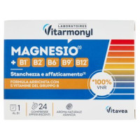 Laboratoires Vitarmonyl Magnesio +b1, B2, B6 24 Compresse