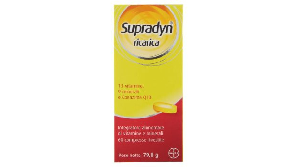 Supradyn, Ricarica 60 compresse
