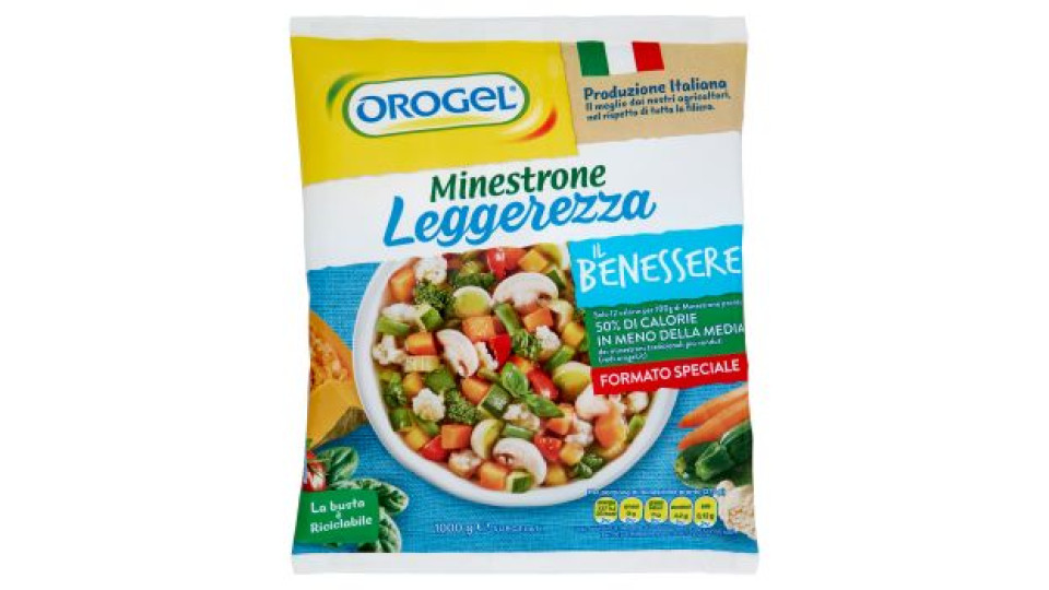 Orogel il Benessere Leggerezza Minestrone Surgelato