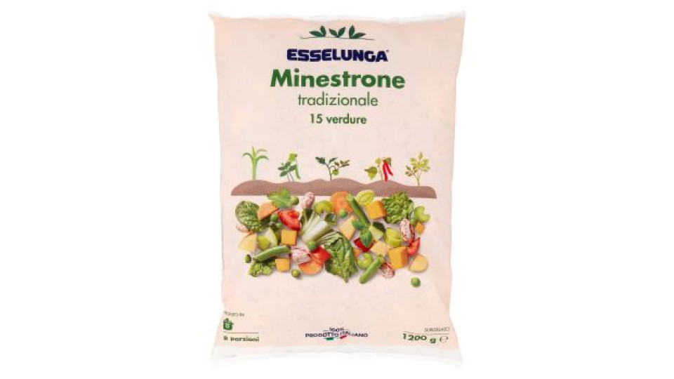 Esselunga, minestrone tradizionale 15 verdure surgelato