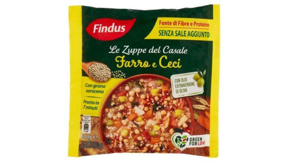 Findus Le Zuppe del Casale Farro e Ceci 500 g