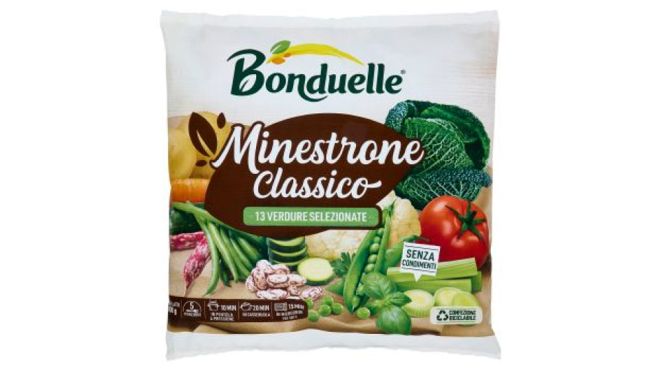 Bonduelle, minestrone classico surgelato
