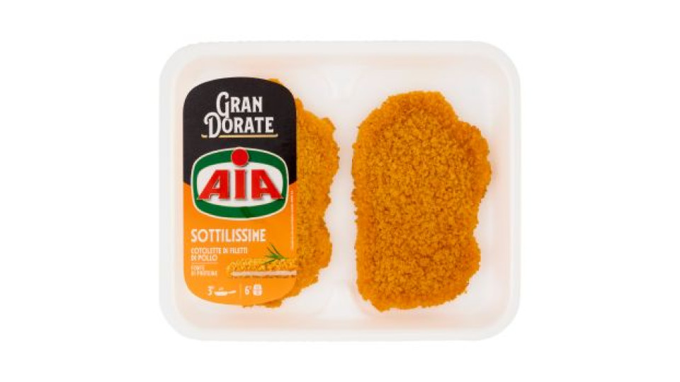 Aia Sottilissime Cotolette di Filetti di Pollo