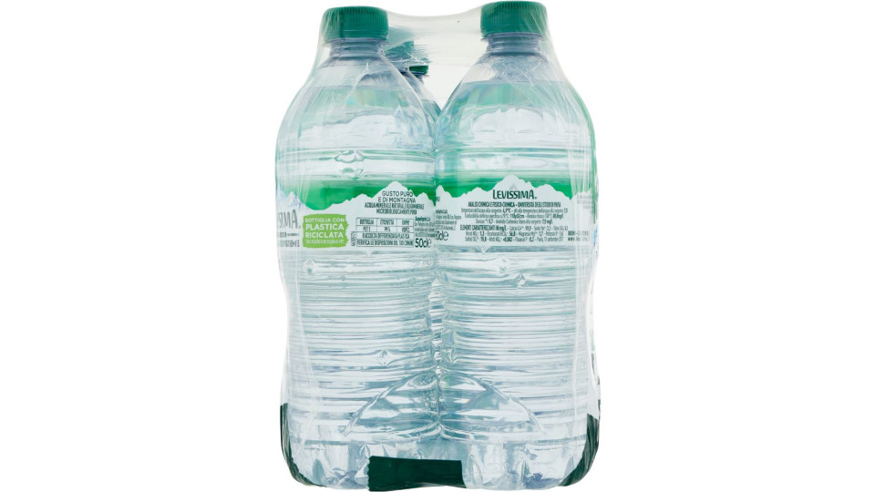 Levissima acqua naturale cluster x6