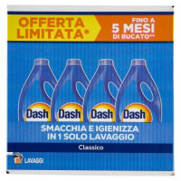Dash Detersivo Liquido Lavatrice Classico, Offerta Incredibile 69 Lavaggi