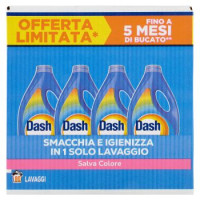 Dash Detersivo Liquido Salva Colore - 2,97 l
