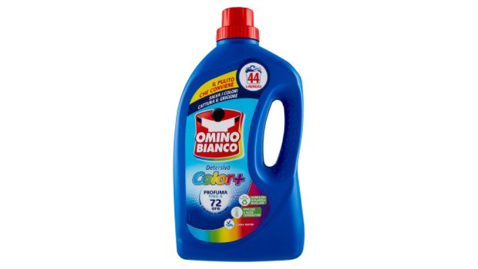 Omino Bianco Detersivo Lavatrice Liquido Color+ 35 Lavaggi 1400 ml