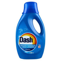Dash Detersivo Liquido Lavatrice, Classico, 2 x 21 = 42 Lavaggi 2 x 1050 ml