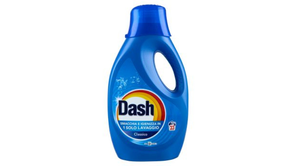Dash Detersivo Liquido Lavatrice Classico 18 Lavaggi + 2 Gratis =