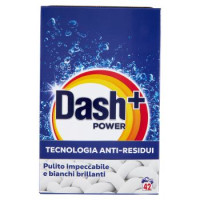 Dash Power Detersivo Lavatrice in Polvere, Tecnologia Anti-Residui, 51 Lavaggi 2550 g