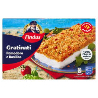 Capitan Findus I Gratinati Merluzzo d'Alaska con Pomodoro e Basilico 380 g