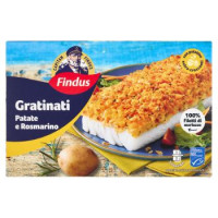 Findus, I Gratinati merluzzo con patate e rosmarino surgelato