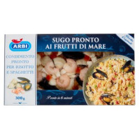 Arbi Benessere e Gusto Sugo Pronto ai Frutti di Mare Risotto e Spaghetti