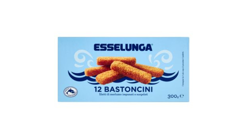 4 Croccanti Di Filetti Di Merluzzo Impanati E Surgelati