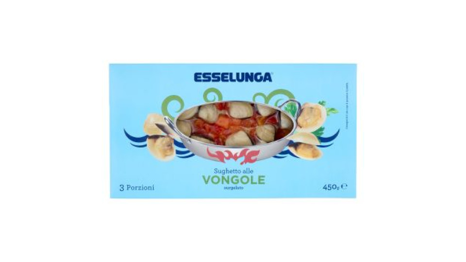 Esselunga, sughetto alle vongole surgelato