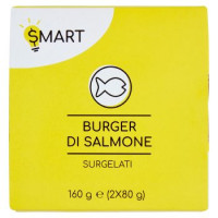 Smart, Burger di salmone surgelati