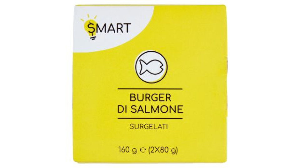 Smart, Burger di salmone surgelati