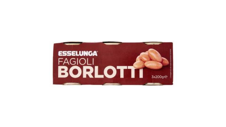Esselunga, fagioli borlotti