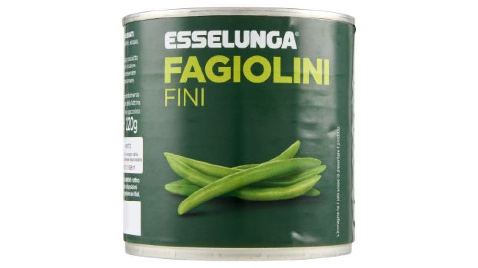 Esselunga, fagiolini fini