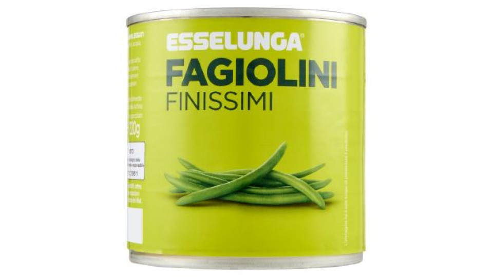 Esselunga, fagiolini finissimi