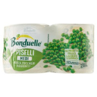 Bonduelle piselli medi x2