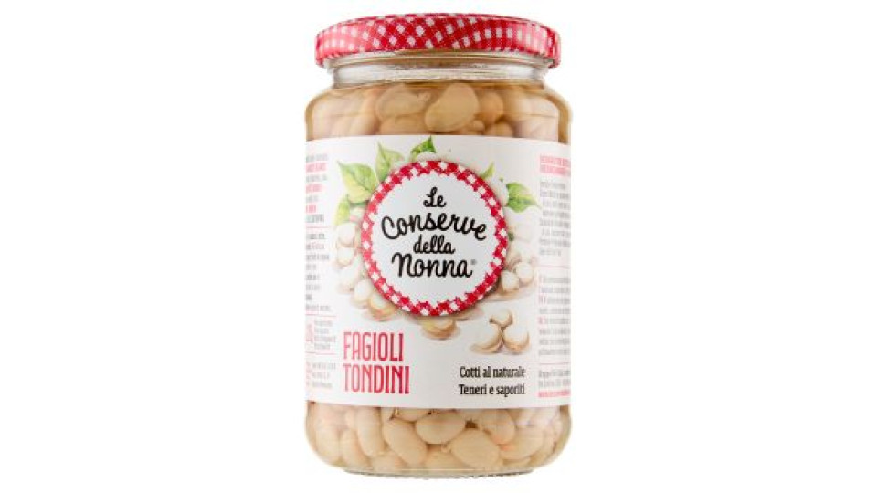Le Conserve della Nonna, fagioli tondini lessati