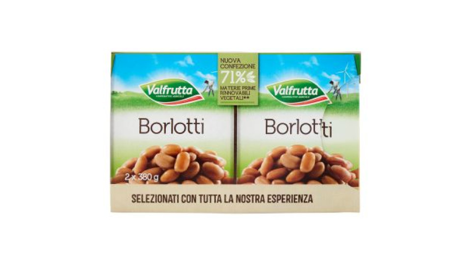 Valfrutta bio borlotti x2