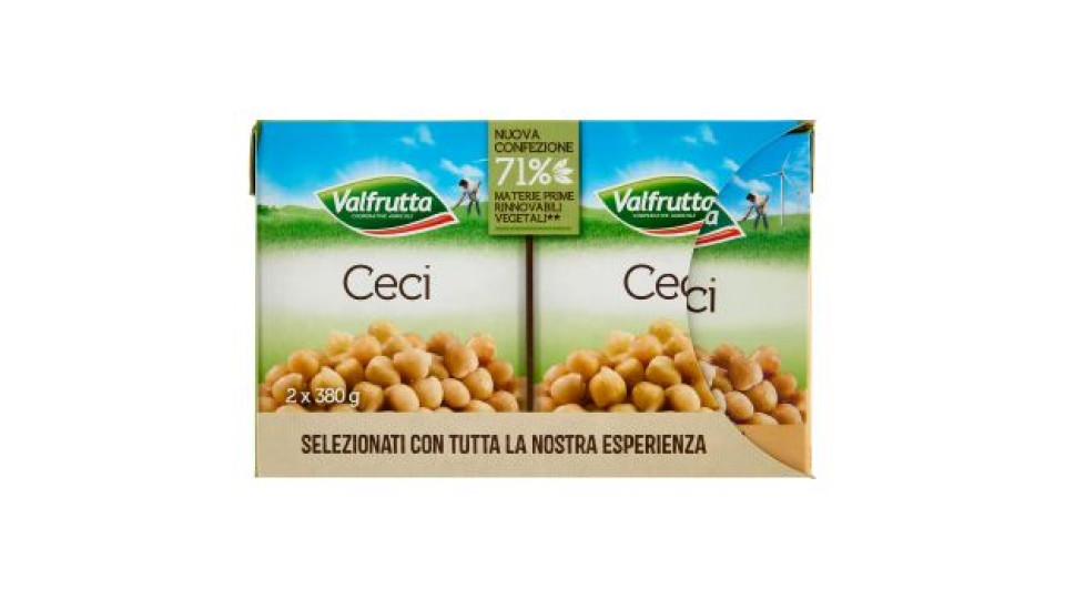 Valfrutta bio ceci x2