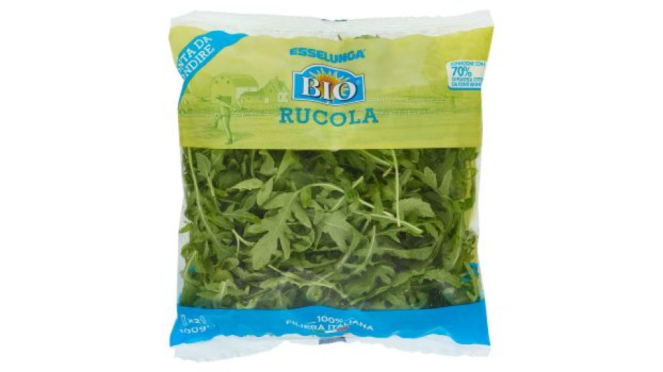 Esselunga Bio, rucola biologica
