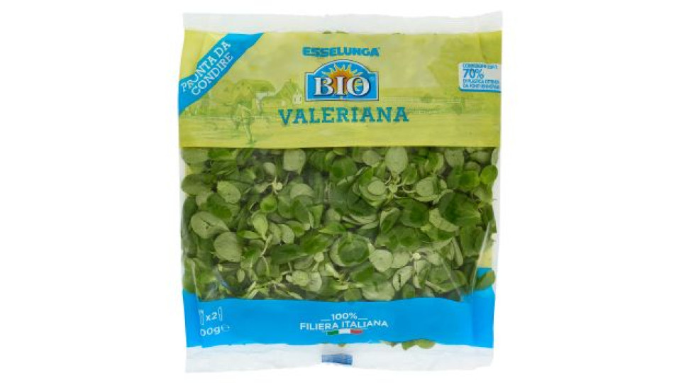 Esselunga Bio, valeriana biologica