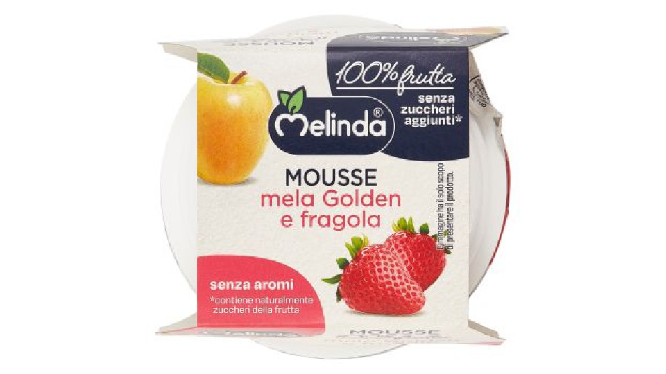 La Mousse Passata di Mela e Fragola 2 x 100 g