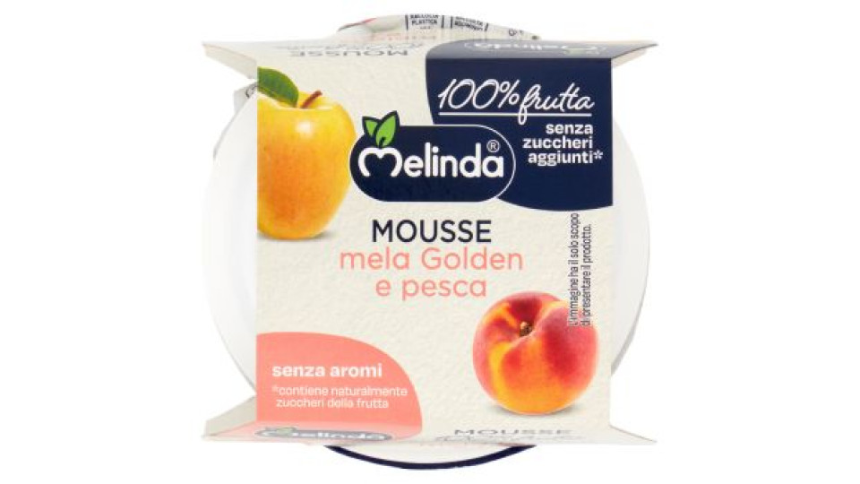 Mousse Passata di Mela e Pesca 2 x 100 g