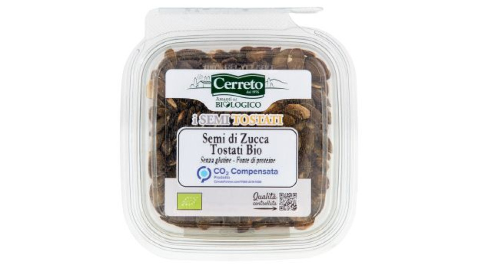 Cerreto, I Semi semi di zucca tostati biologici