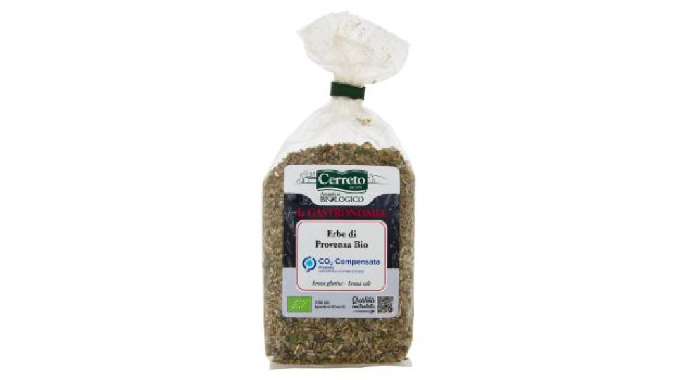 Cerreto, La Gastronomia erbe di Provenza biologiche