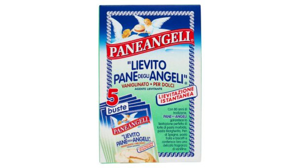 Paneangeli, lievito vaniglinato