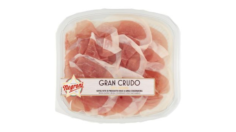 Negroni, gran crudo a fette