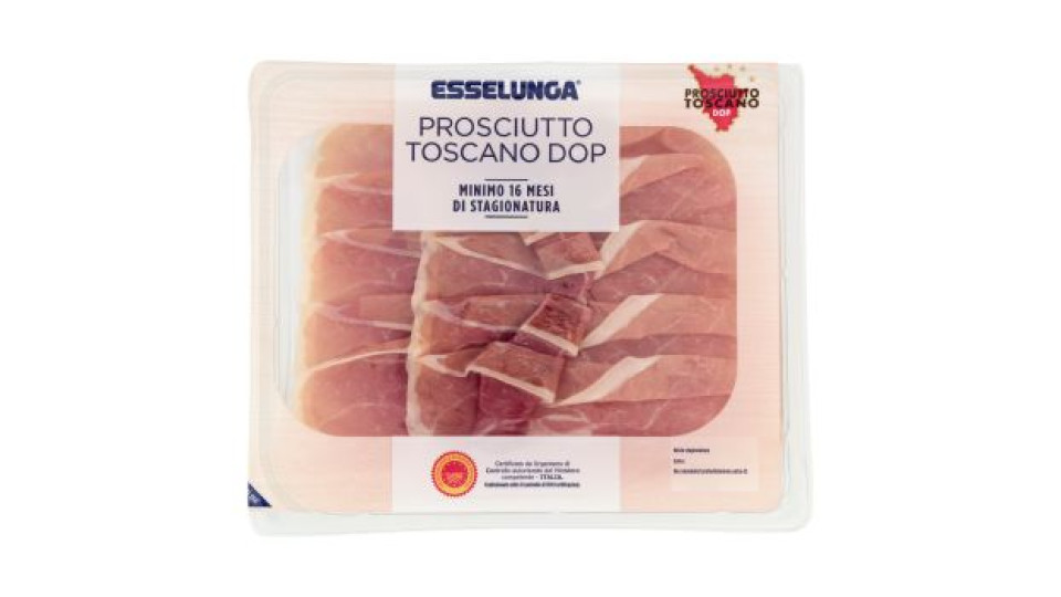 Esselunga, prosciutto toscano DOP