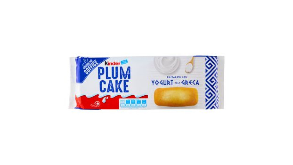 Plumcake con yogurt 6 pezzi gr 190