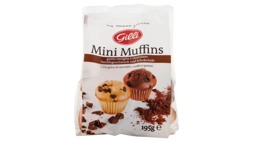 Gilli, Mini muffins vaniglia & cioccolato