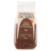 Poggio del Farro, farro soffiato bio al cioccolato