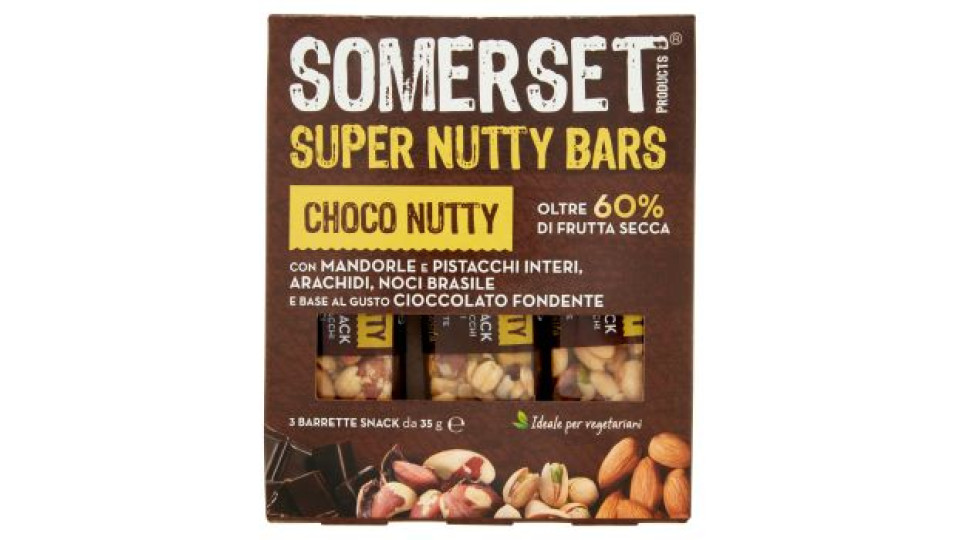 Somerset, Super Nutty Bars Choco Nutty barrette