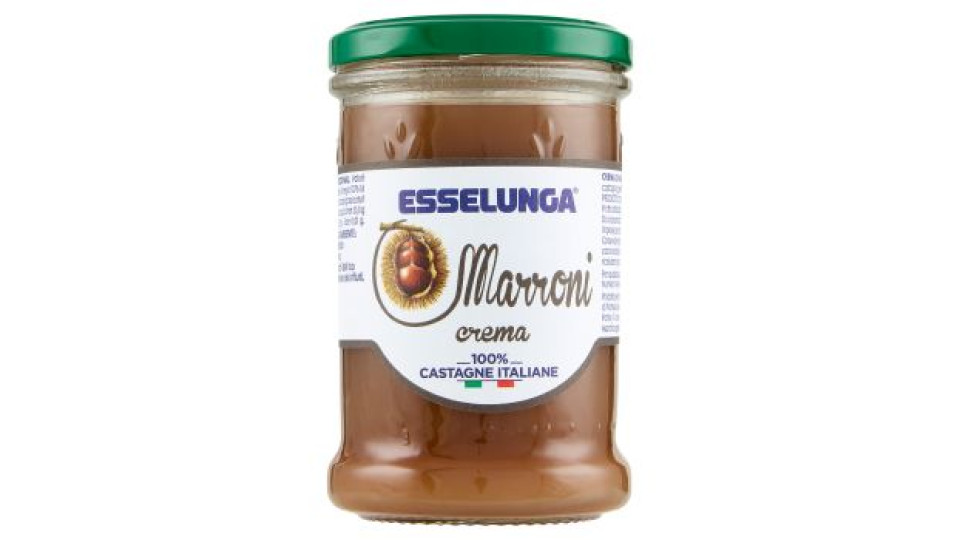 Esselunga, crema di marroni