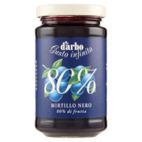 Darbo Crema di Frutta 80% Mirtilli neri 250g